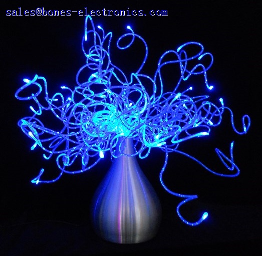 LED fiber optic lighting lamp DIY