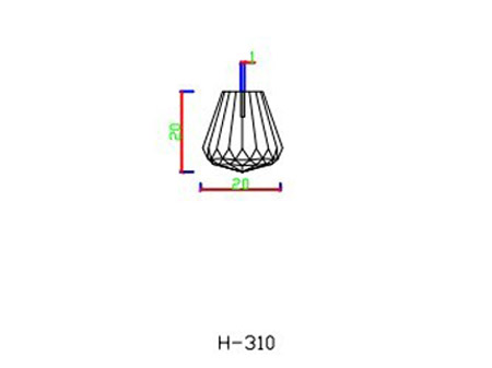 H310 fibre optic end fixtures