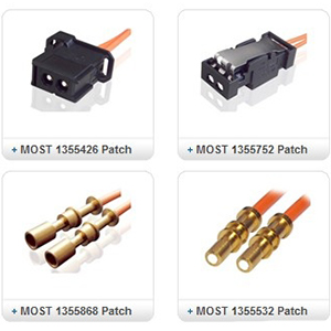 Automotive MOST Connectors