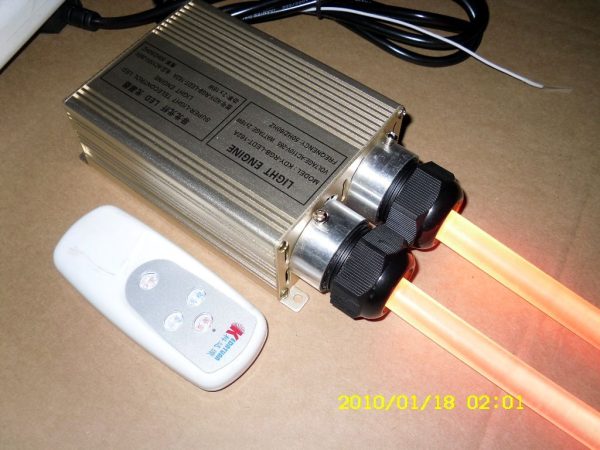 GZTGL-8 Solid core side glow fibre optic cable - Image 3