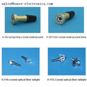 fiber optic crystal end fittings